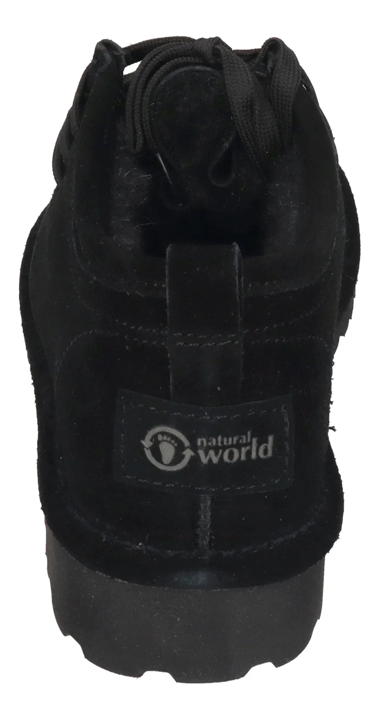 NATURAL WORLD warm gefütterte Halbschuhe ASPEN ECO 7385 negro