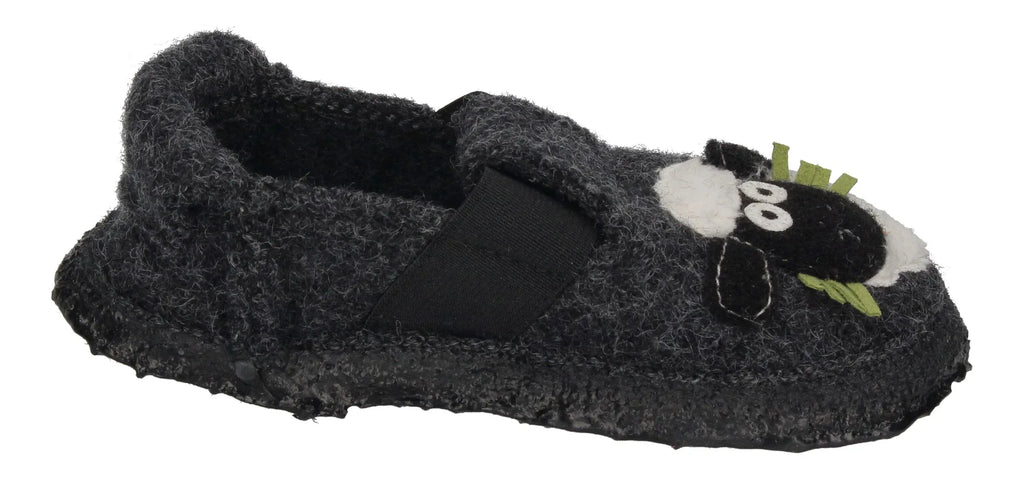 NANGA Kinderschuhe - Hausschuhe SHAUNY - grau-3