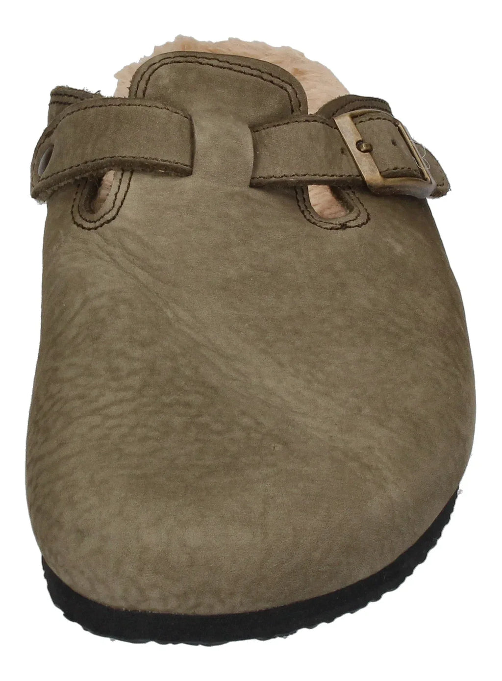 NATURAL WORLD Hausschuhe 7030 BIO SLIPPER WOOL forest