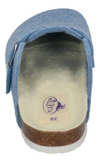 PLAKTON Damen Clogs BLOGG FIELTRO WOOL 181539 celeste 257
