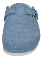 PLAKTON Damen Clogs BLOGG FIELTRO WOOL 181539 celeste 257