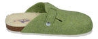 PLAKTON Damen Clogs BLOGG FIELTRO WOOL 181539 verde