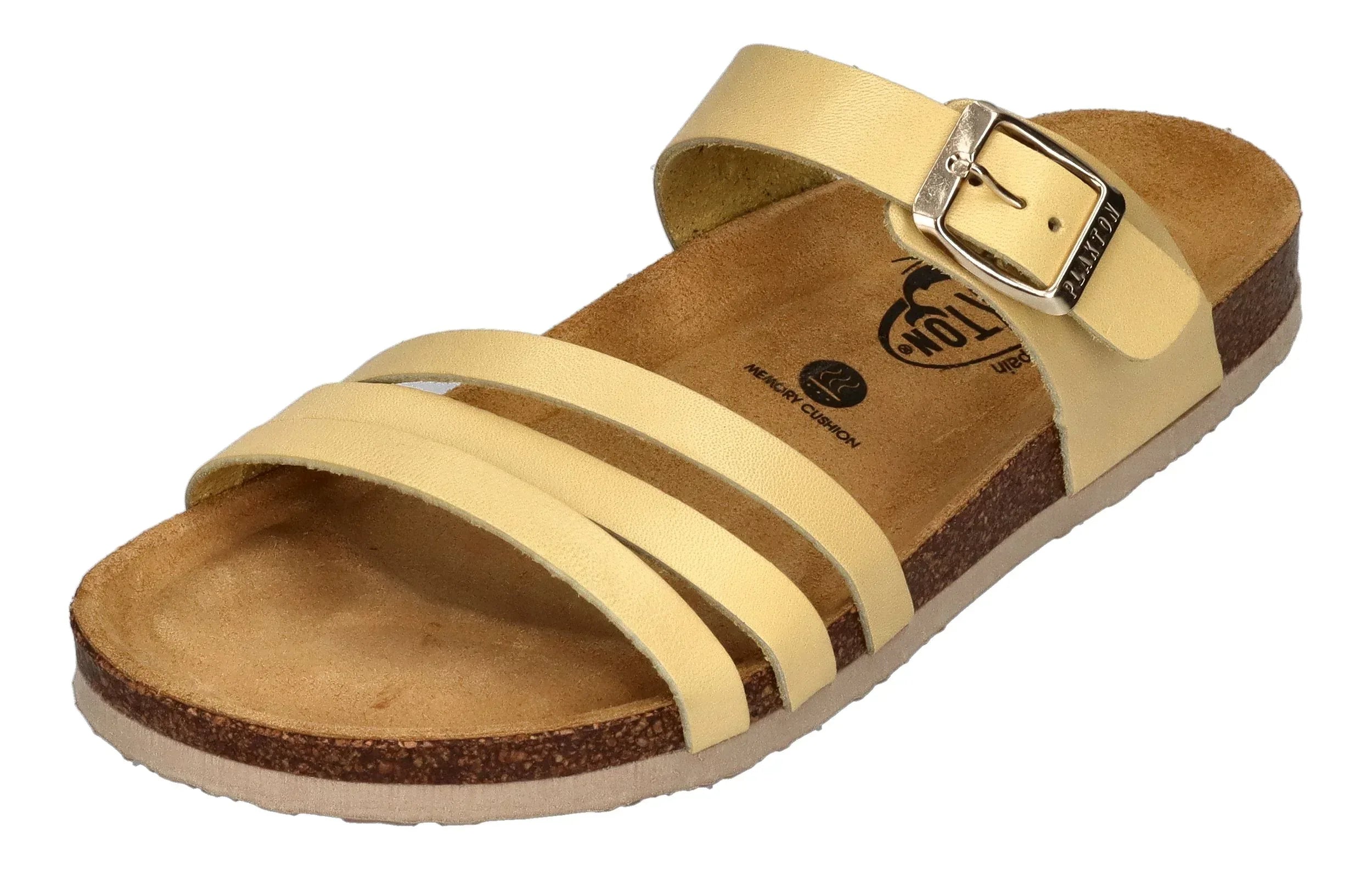 PLAKTON Damen Pantoletten BERTA 185862 limonello