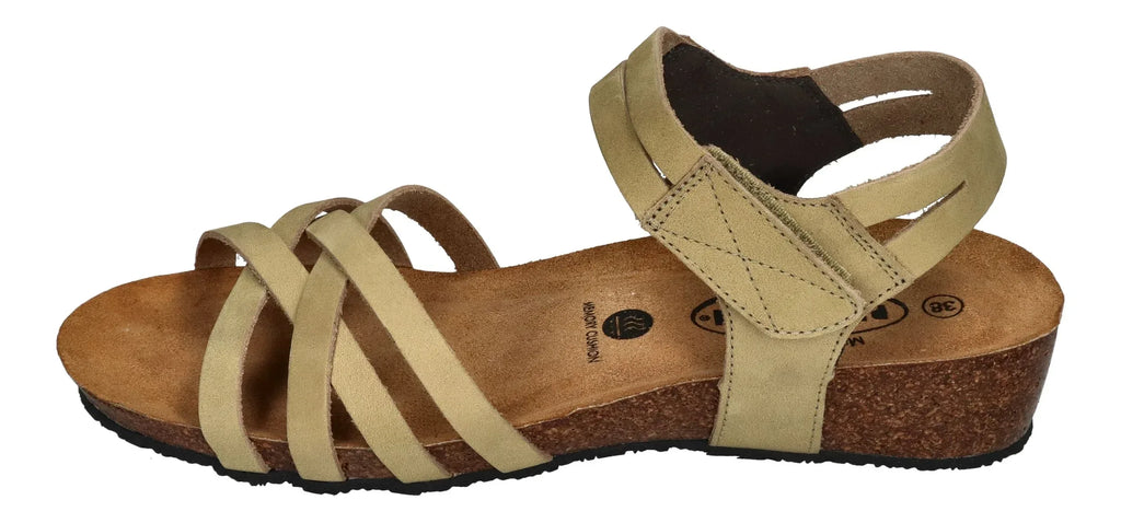 PLAKTON Damen Sandalen NORMANDIE 776098 nobuck 2 kiwi