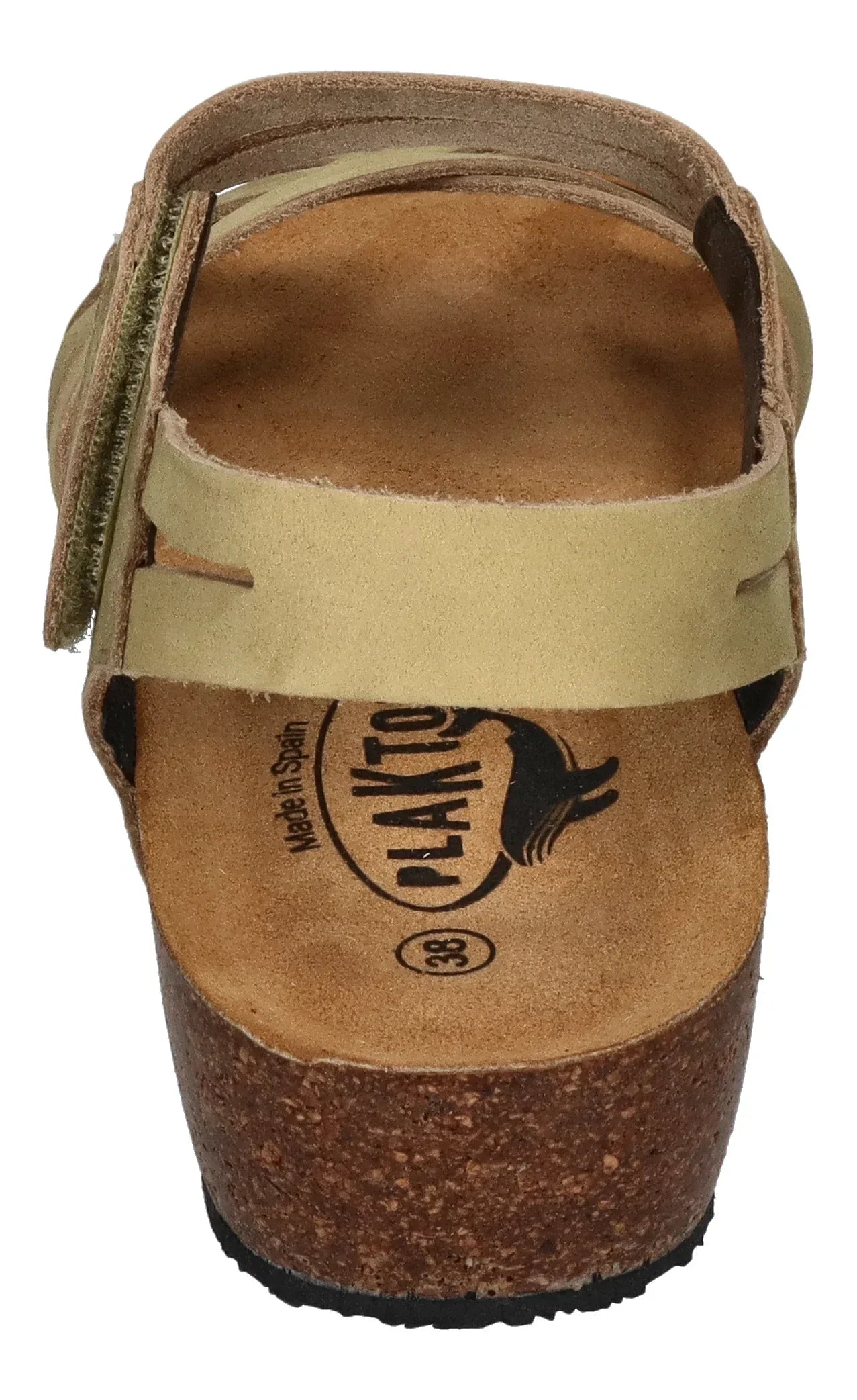 PLAKTON Damen Sandalen NORMANDIE 776098 nobuck 2 kiwi