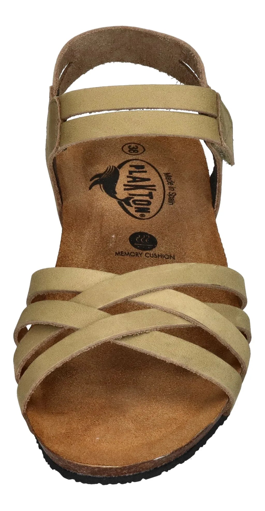 PLAKTON Damen Sandalen NORMANDIE 776098 nobuck 2 kiwi