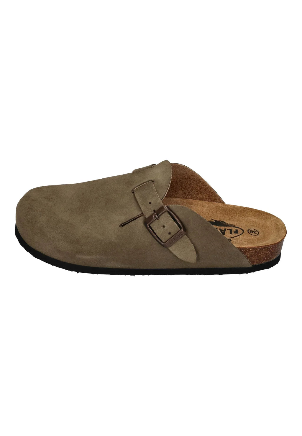 PLAKTON Damen Clogs BLOGG 181539 ligh khaki