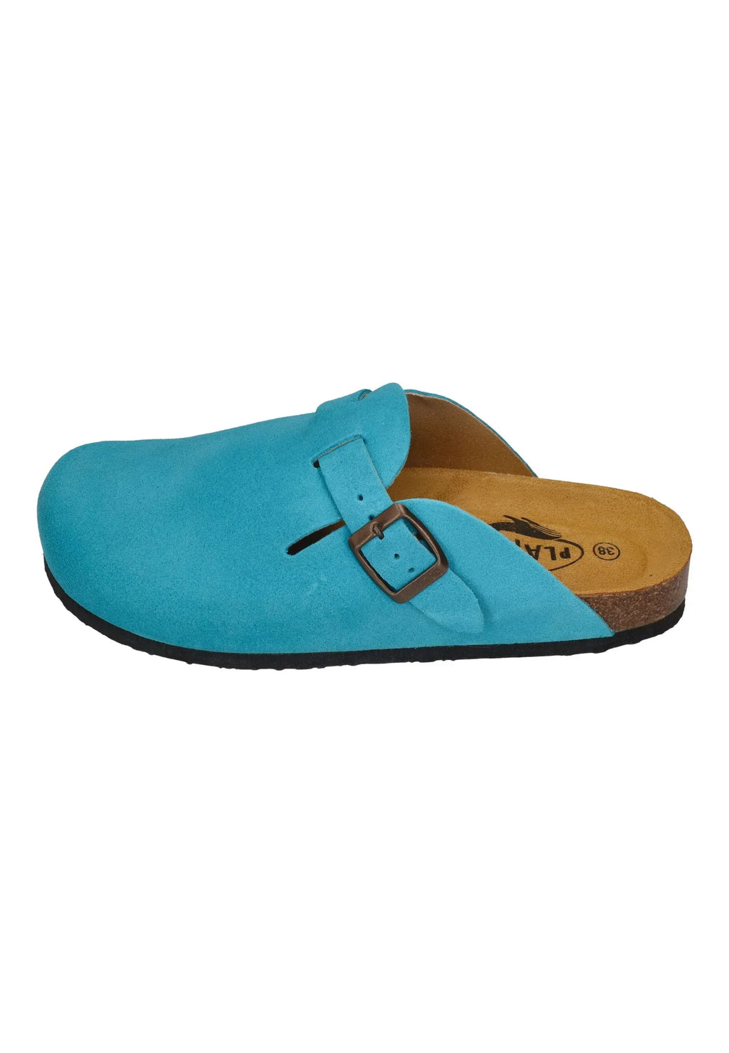 PLAKTON Damen Clogs BLOGG 181539 turquesa