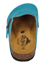PLAKTON Damen Clogs BLOGG 181539 turquesa