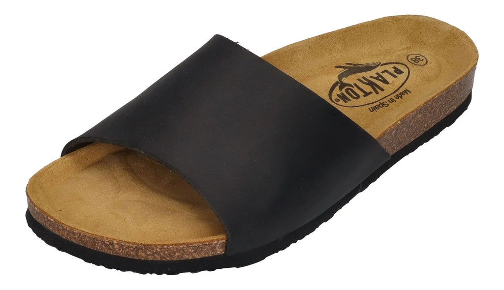 PLAKTON Damen Pantoletten BALA 186094 negro