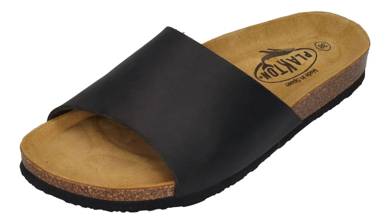 PLAKTON Damen Pantoletten BALA 186094 negro
