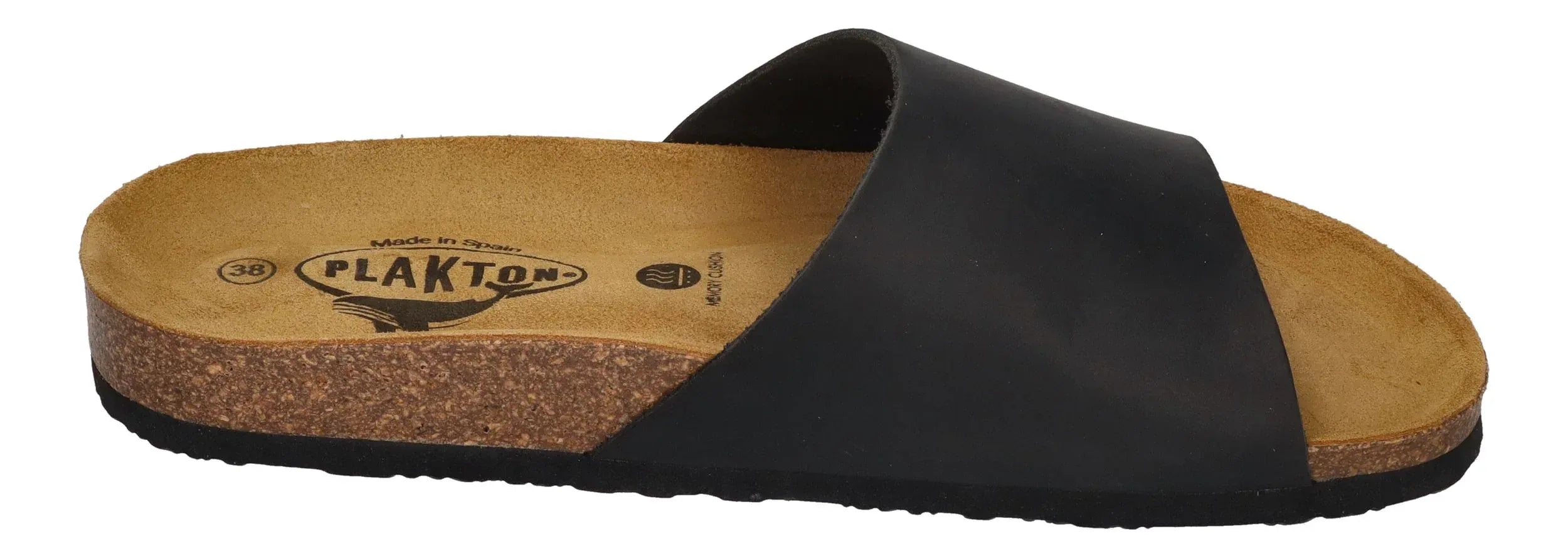 PLAKTON Damen Pantoletten BALA 186094 negro