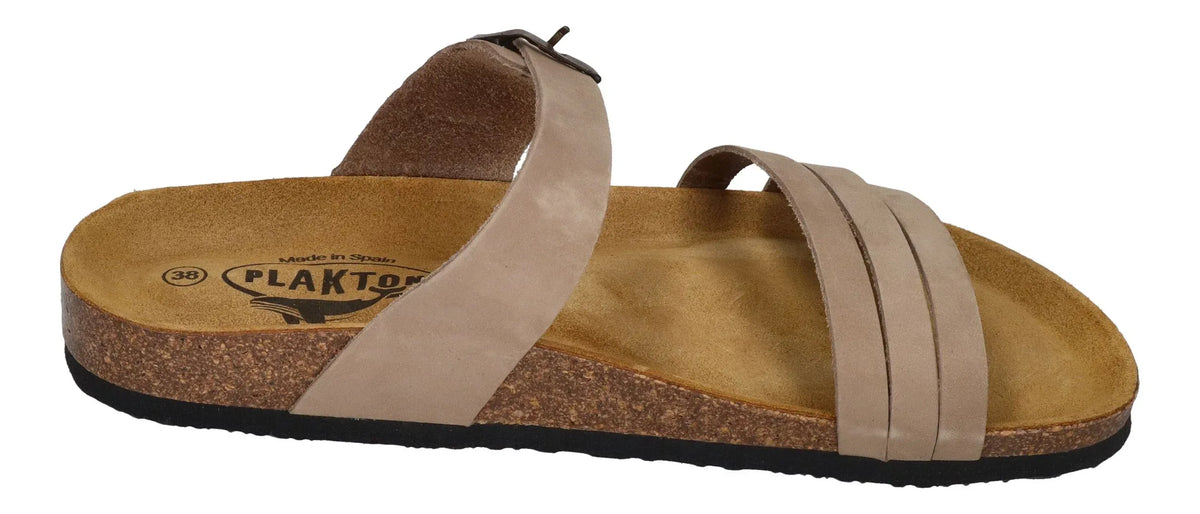 PLAKTON Damen Pantoletten BERTA 185862 olivia – Pantolette - Grün | shoedealo.shop – Bild 9