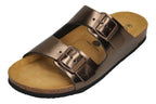 PLAKTON Damen Pantoletten BETA 180010 bronce