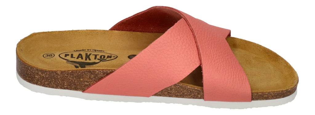 PLAKTON Damen Pantoletten BIBI 181051 coral