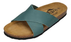 PLAKTON Damen Pantoletten BIBI 181051 retro