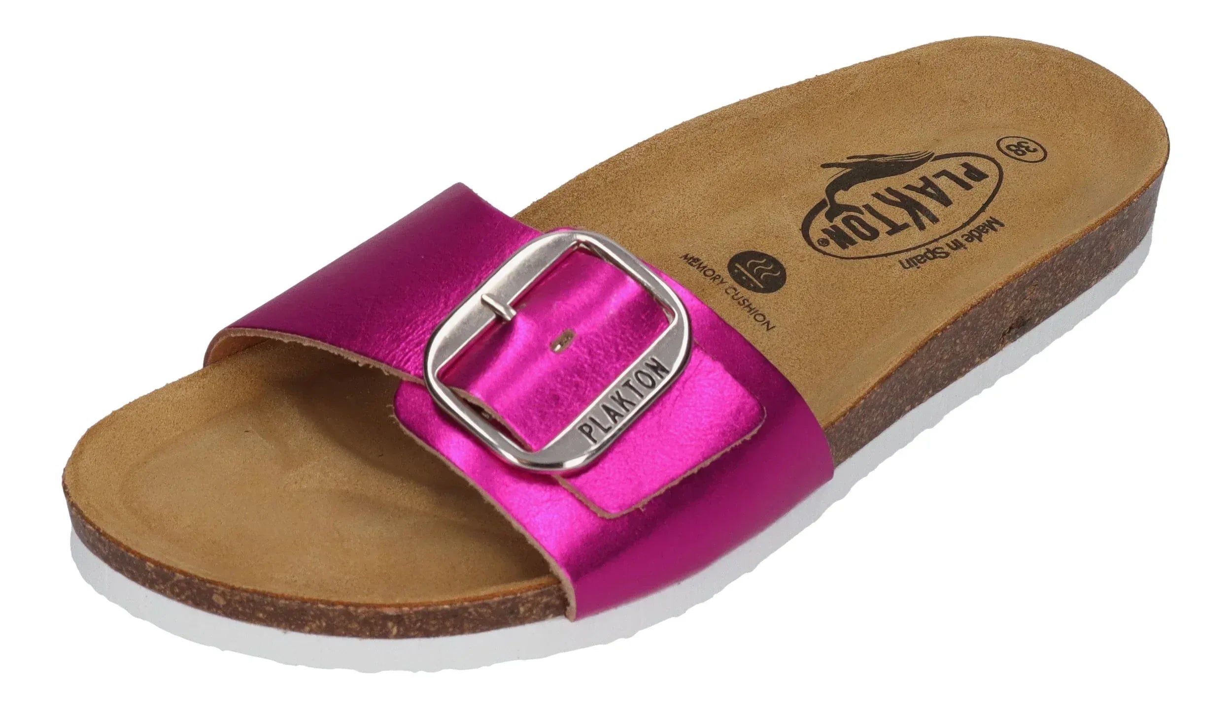 PLAKTON Damen Pantoletten BIS 3 181018 fuxia