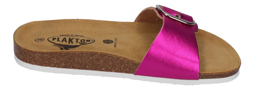 PLAKTON Damen Pantoletten BIS 3 181018 fuxia
