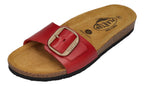 PLAKTON Damen Pantoletten BIS 3 181018 rojo