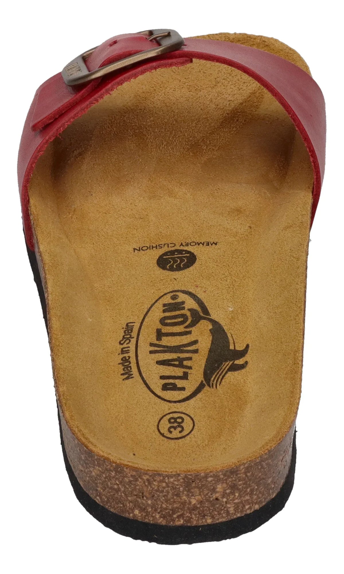 PLAKTON Damen Pantoletten BIS 3 181018 rojo