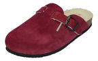 PLAKTON Damen Clogs BLOGG WOOL 181539 burdeos