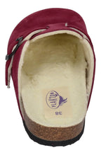 PLAKTON Damen Clogs BLOGG WOOL 181539 burdeos