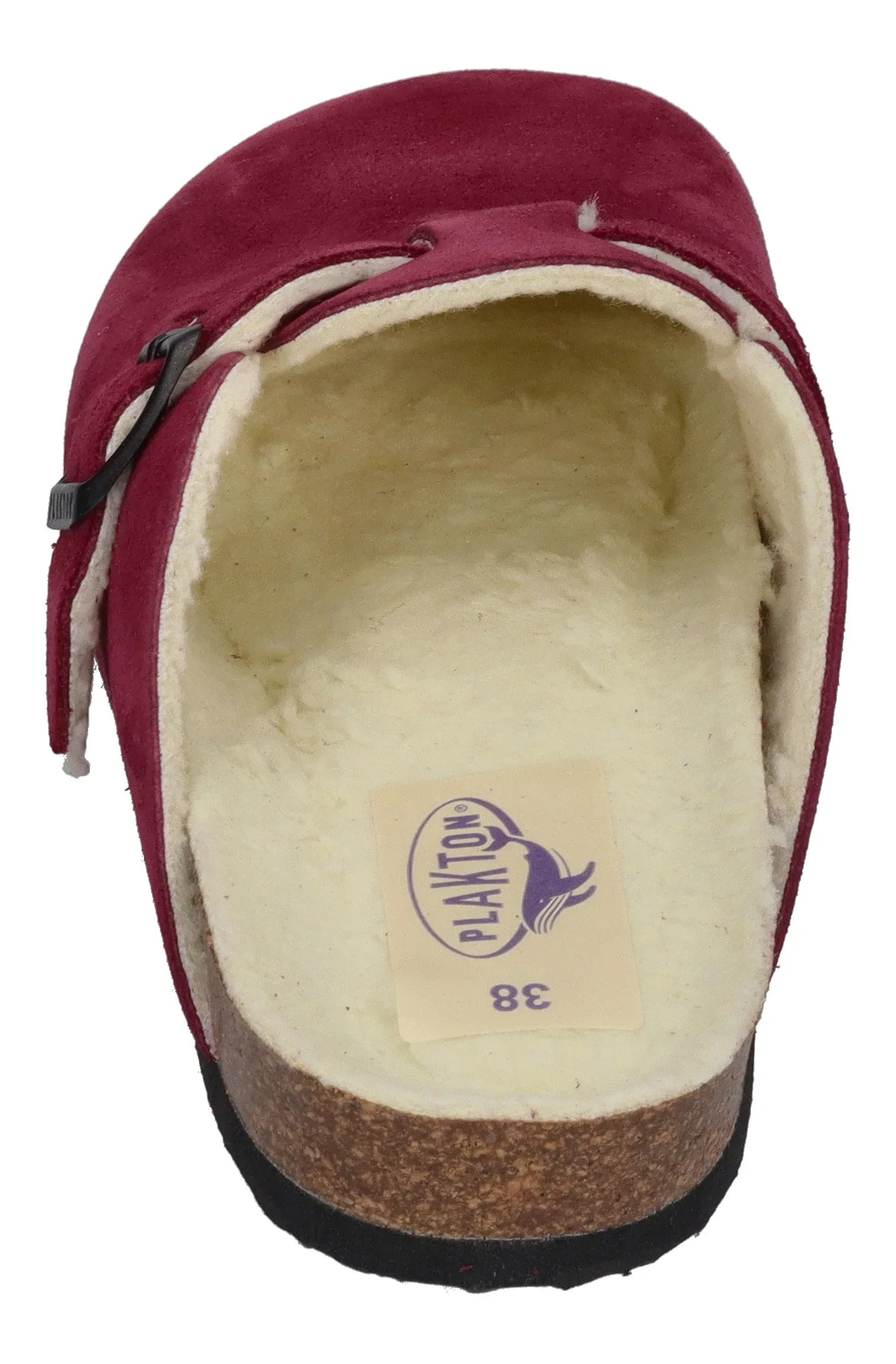 PLAKTON Damen Clogs BLOGG WOOL 181539 burdeos