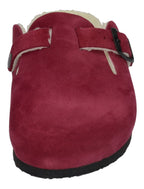 PLAKTON Damen Clogs BLOGG WOOL 181539 burdeos