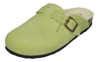 PLAKTON Damen Clogs BLOGG WOOL 181539 cesped