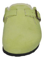 PLAKTON Damen Clogs BLOGG WOOL 181539 cesped