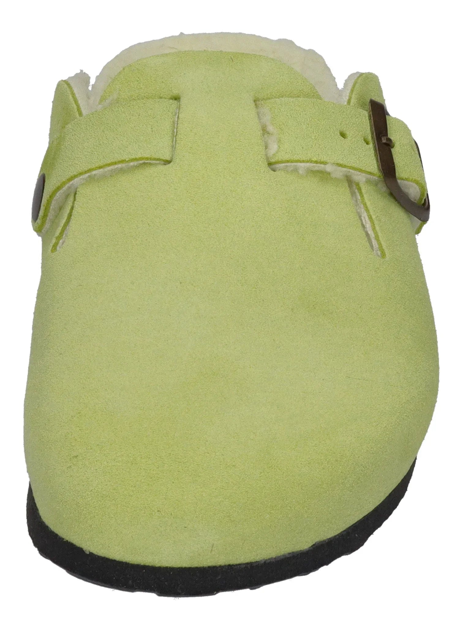 PLAKTON Damen Clogs BLOGG WOOL 181539 cesped