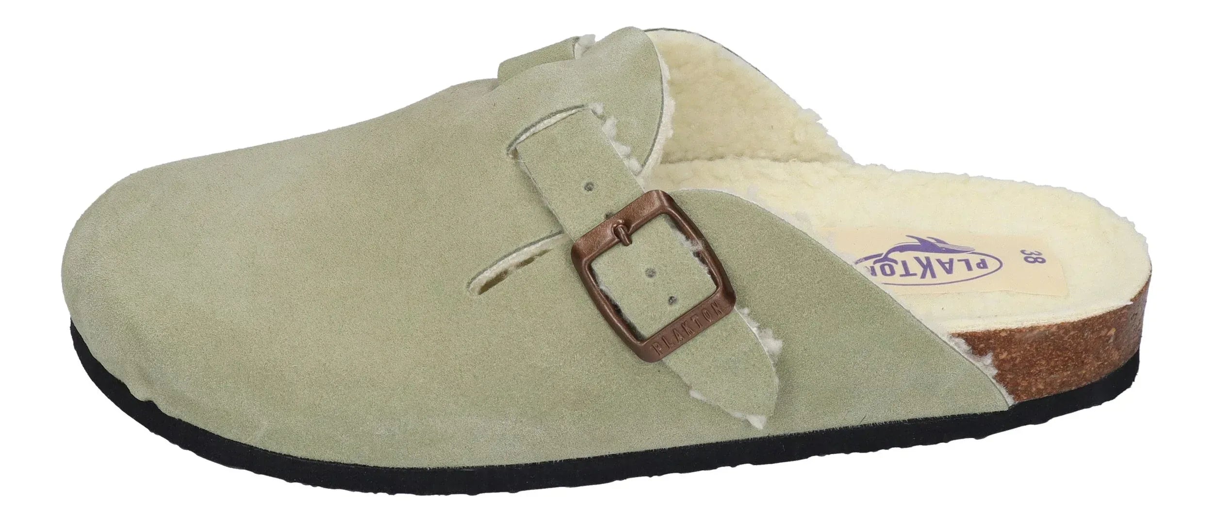 PLAKTON Damen Clogs BLOGG WOOL 181539 mint