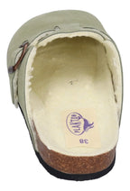 PLAKTON Damen Clogs BLOGG WOOL 181539 mint