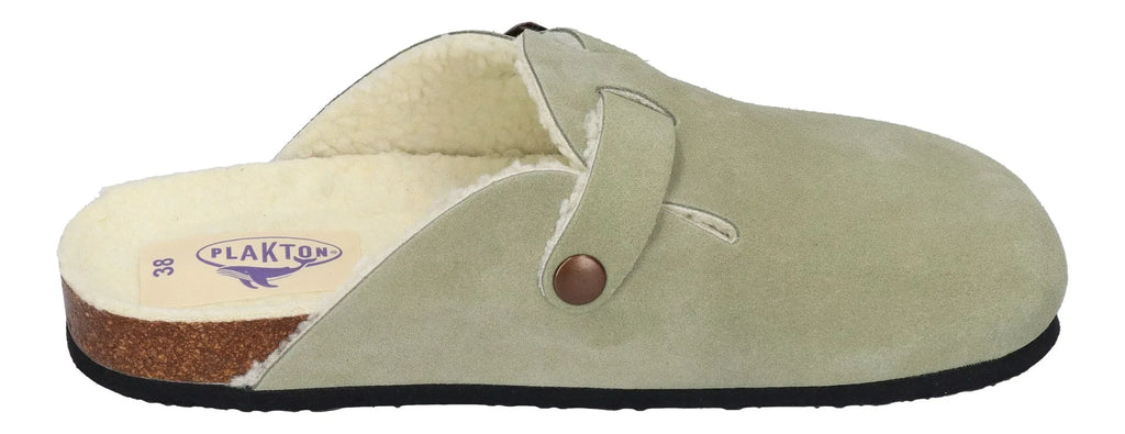 PLAKTON Damen Clogs BLOGG WOOL 181539 mint