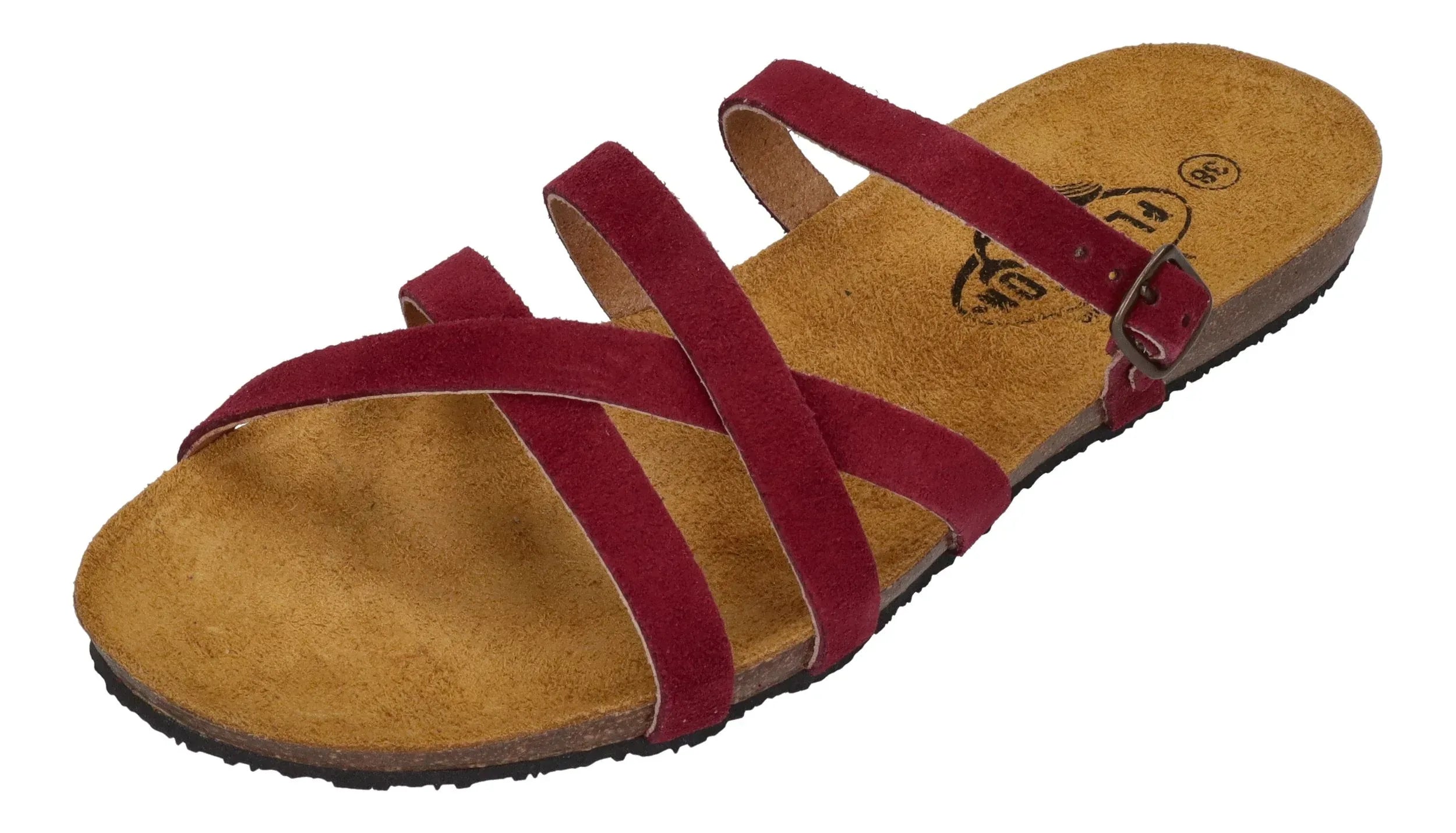 PLAKTON Damen Pantoletten MAM AISHA 571025 burdeos