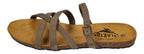 PLAKTON Damen Pantoletten MAM AISHA 571025 kaki