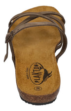 PLAKTON Damen Pantoletten MAM AISHA 571025 kaki