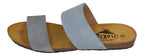 PLAKTON Damen Pantoletten MAM BENIN 576315 denim nube