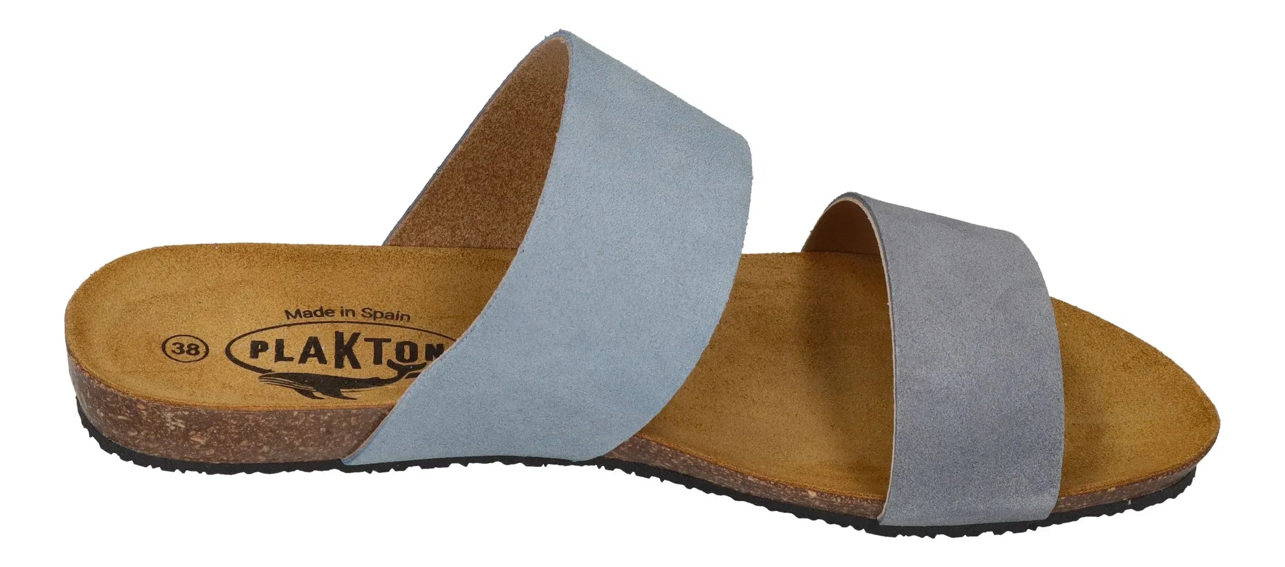 PLAKTON Damen Pantoletten MAM BENIN 576315 denim nube