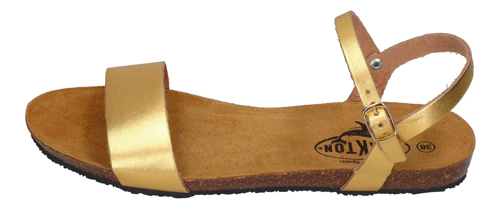 PLAKTON Damen Sandalen MAM AMBO 575725 oro