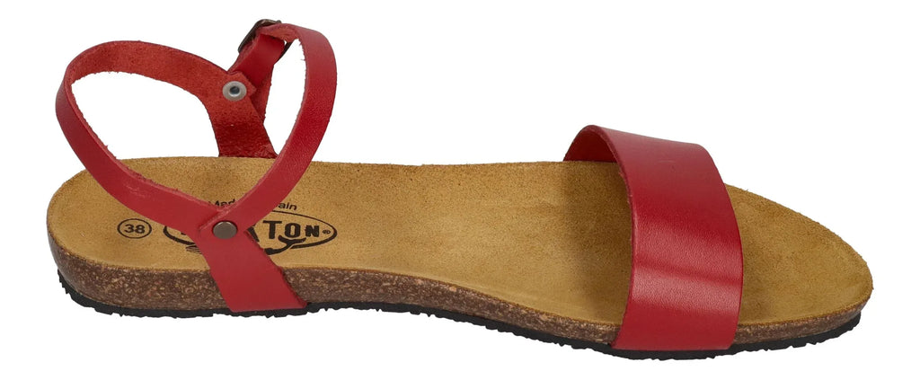 PLAKTON Damen Sandalen MAM AMBO 575725 rojo