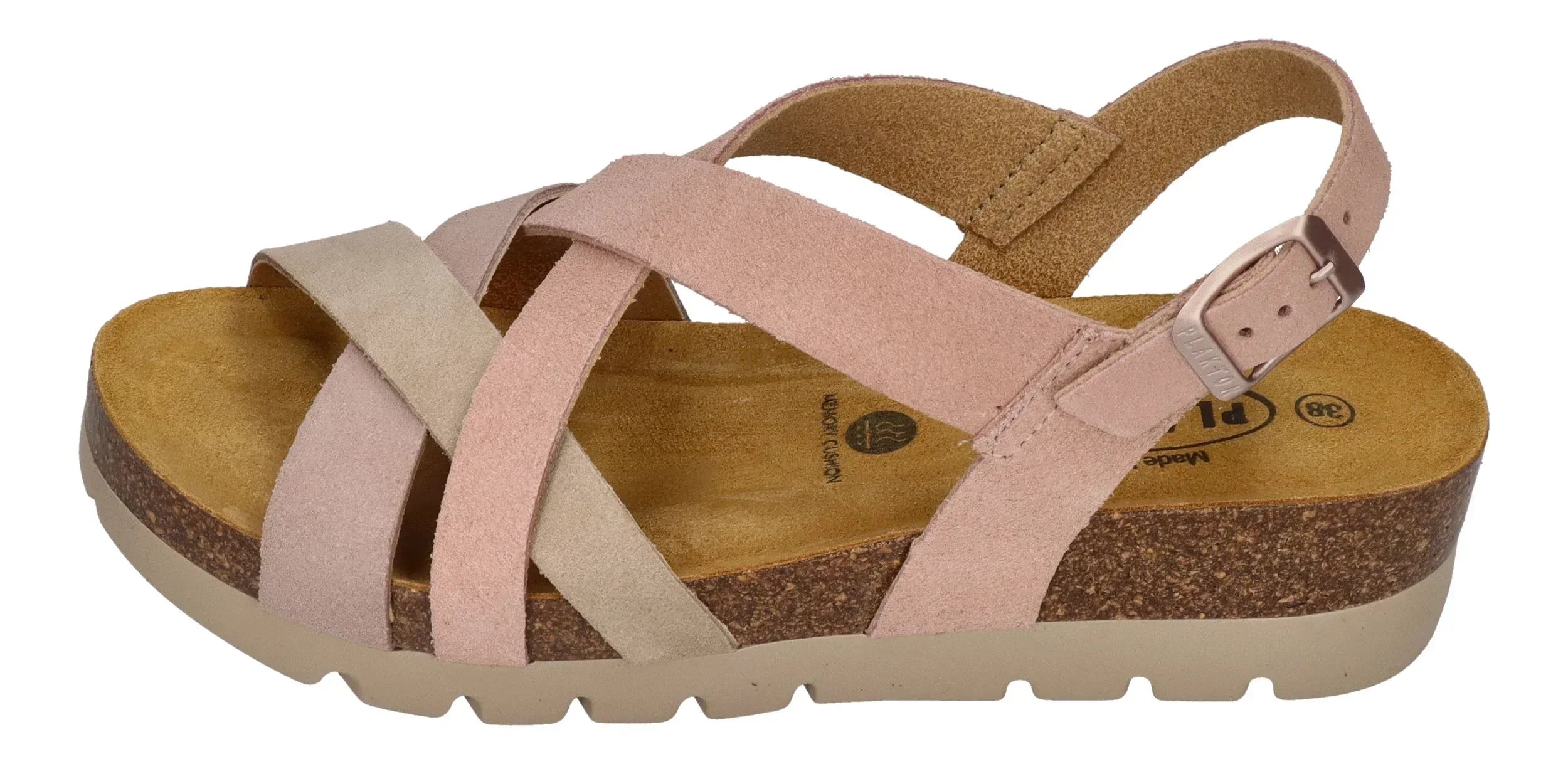 PLAKTON Damen Sandaletten COMPAS 355888 fandango salmon