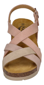 PLAKTON Damen Sandaletten COMPAS 355888 fandango salmon