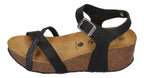 PLAKTON Damen Sandaletten SO FINAL 875087 trenza negro