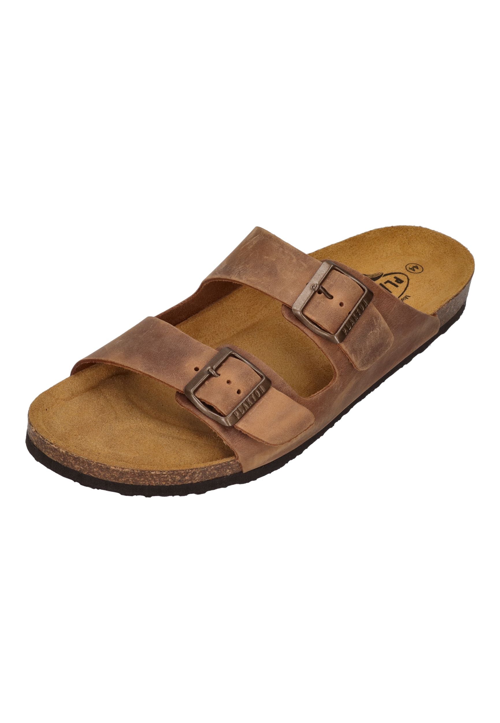 PLAKTON Herren Pantoletten BARNA 175857 roble – Pantoletten