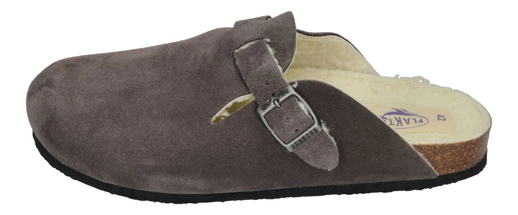 PLAKTON Herren Clogs BLOG 171539 wool gris 870