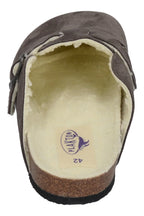 PLAKTON Herren Clogs BLOG 171539 wool gris 870