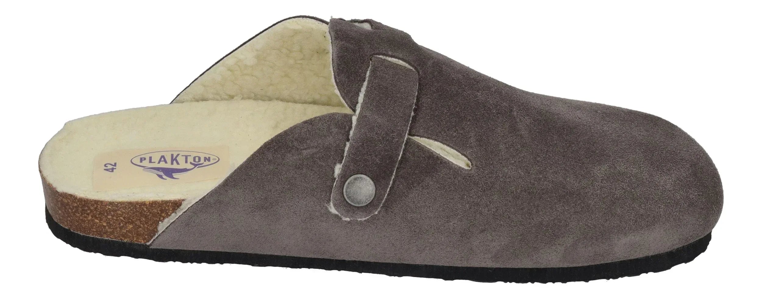 PLAKTON Herren Clogs BLOG 171539 wool gris 870