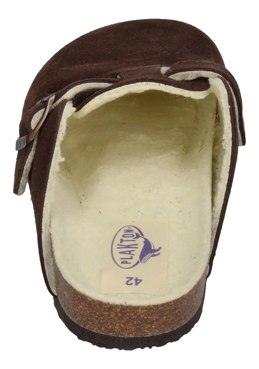 PLAKTON Herren Clogs BLOG WOOL 171539 marron