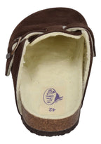 PLAKTON Herren Clogs BLOG WOOL 171539 marron